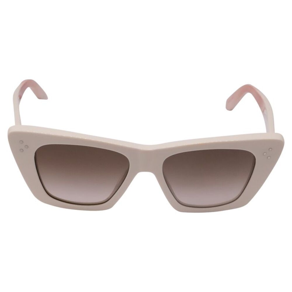 Celine Cat-Eye Sunglasses in Ivory Acetate